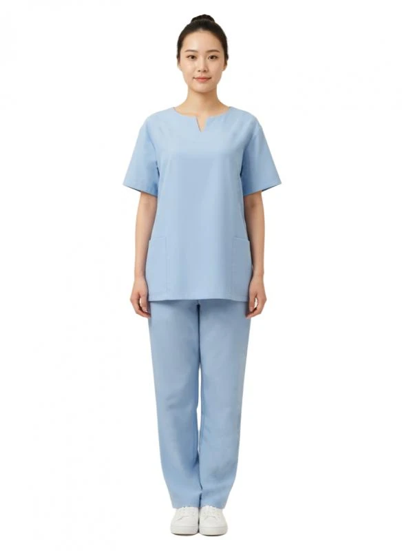 Conjunto de pijama cirúrgico feminino